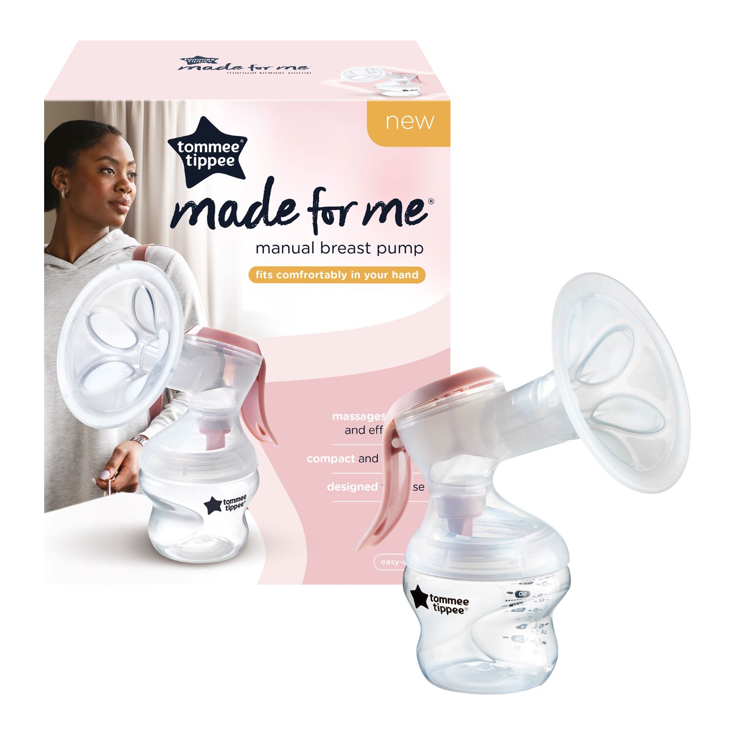Tommee Tippee - Tire-lait manuel Made for Me BLANC Tommee Tippee