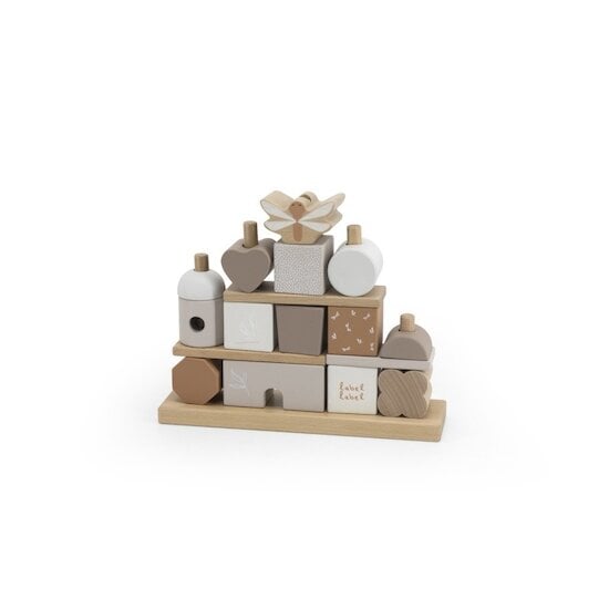 Label Label Maison cubes en bois Nougat 