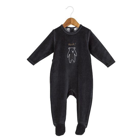 Marèse Pyjama Safran et Compagnie Gris Abyss 12 mois