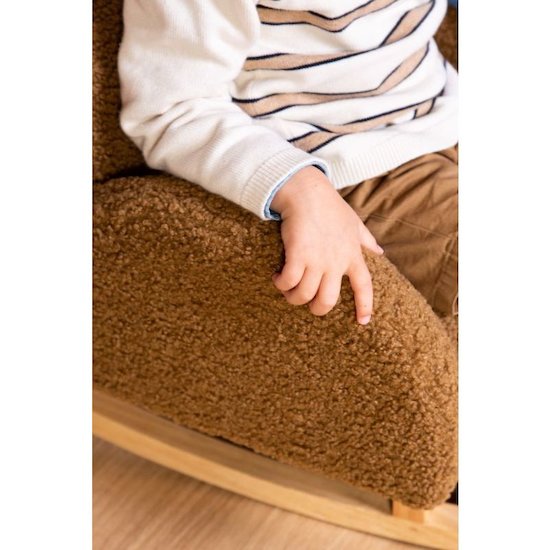 Fauteuil à bascule enfant Teddy écru : Childhome