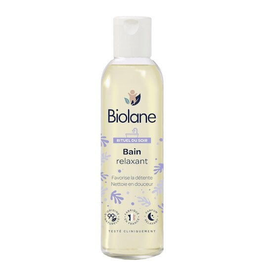 Biolane Bain relaxant Lila et blanc 150ml