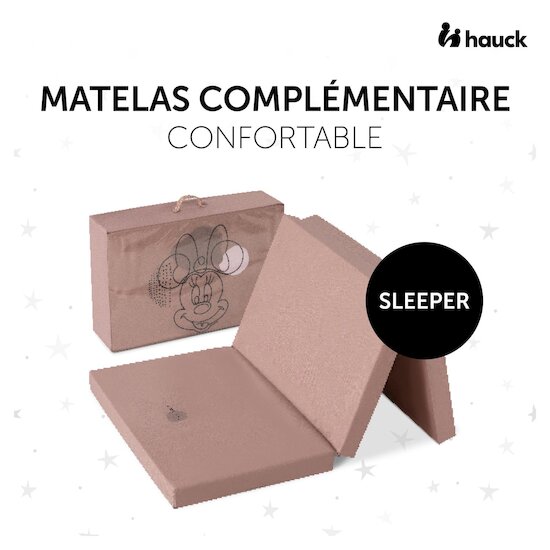 Hauck Matelas Nomade Pour Lit Parapluie Sleeper Minnie Mouse Rose 0 - 36 mois Hauck Matelas Nomade Pour Lit Parapluie Sleeper Minnie Mouse Rose 0 - 36 mois