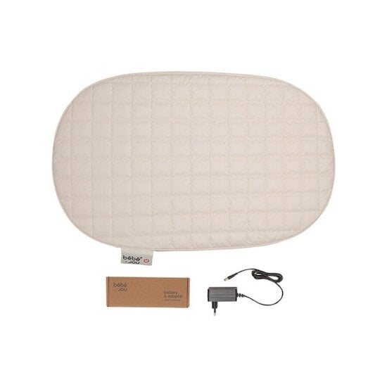 Bébéjou Matelas à langer chauffant Blanc 