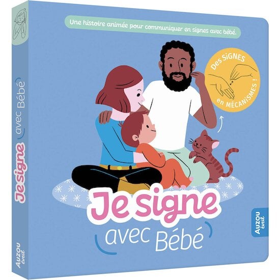 Auzou Je signe avec bébé Multicolore 