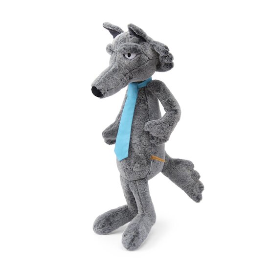 Moulin Roty Peluche loup géant Ecole des loisirs Gris 