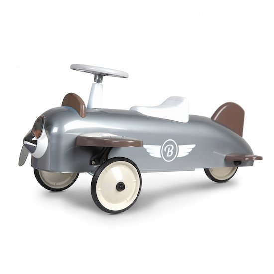 Porteur Speedster Avion Vintage En Metal Baghera De Baghera