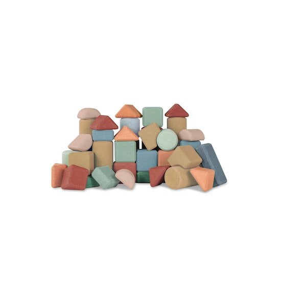 Korko Jouet empliable Blocs de construction 40 pcs Multicolore 