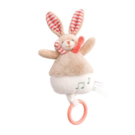 P’tit bisou Peluche Malo musicale Iris et Malo Beige 