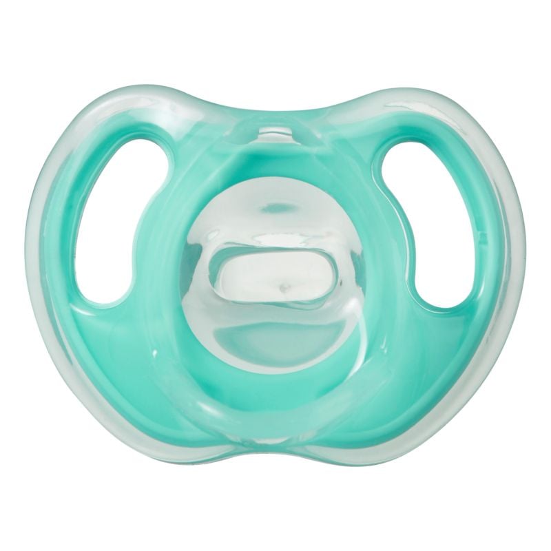 Sucette nuit bébé phosphorescente silicone sans BPA 43252 mois TOMMEE  TIPPEE : le lot de 2 à Prix Carrefour