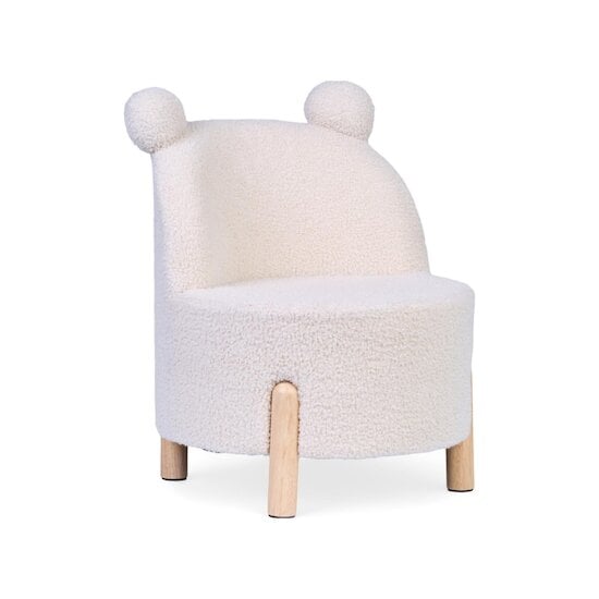 Childhome Chaise d'enfant Teddy Ecru 