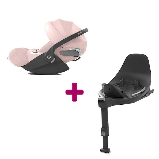 Cybex Coque Cloud T i-Size Tissu Plus Peach Pink + base T i-size  