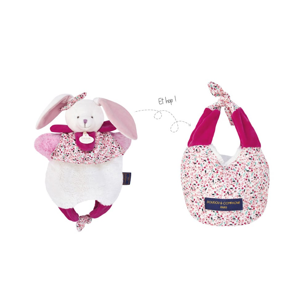 Doudou & Compagnie - Doudou Amusette ROSE Doudou & Compagnie