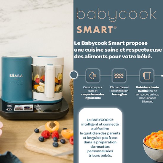 Robot de Cuisine pour Bébé Babycook Smart - Béaba