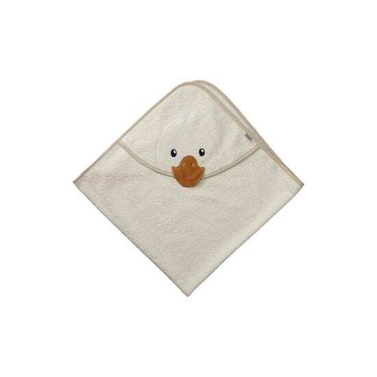 Sterntaler Cape de bain avec tête Canard Edda Beige 