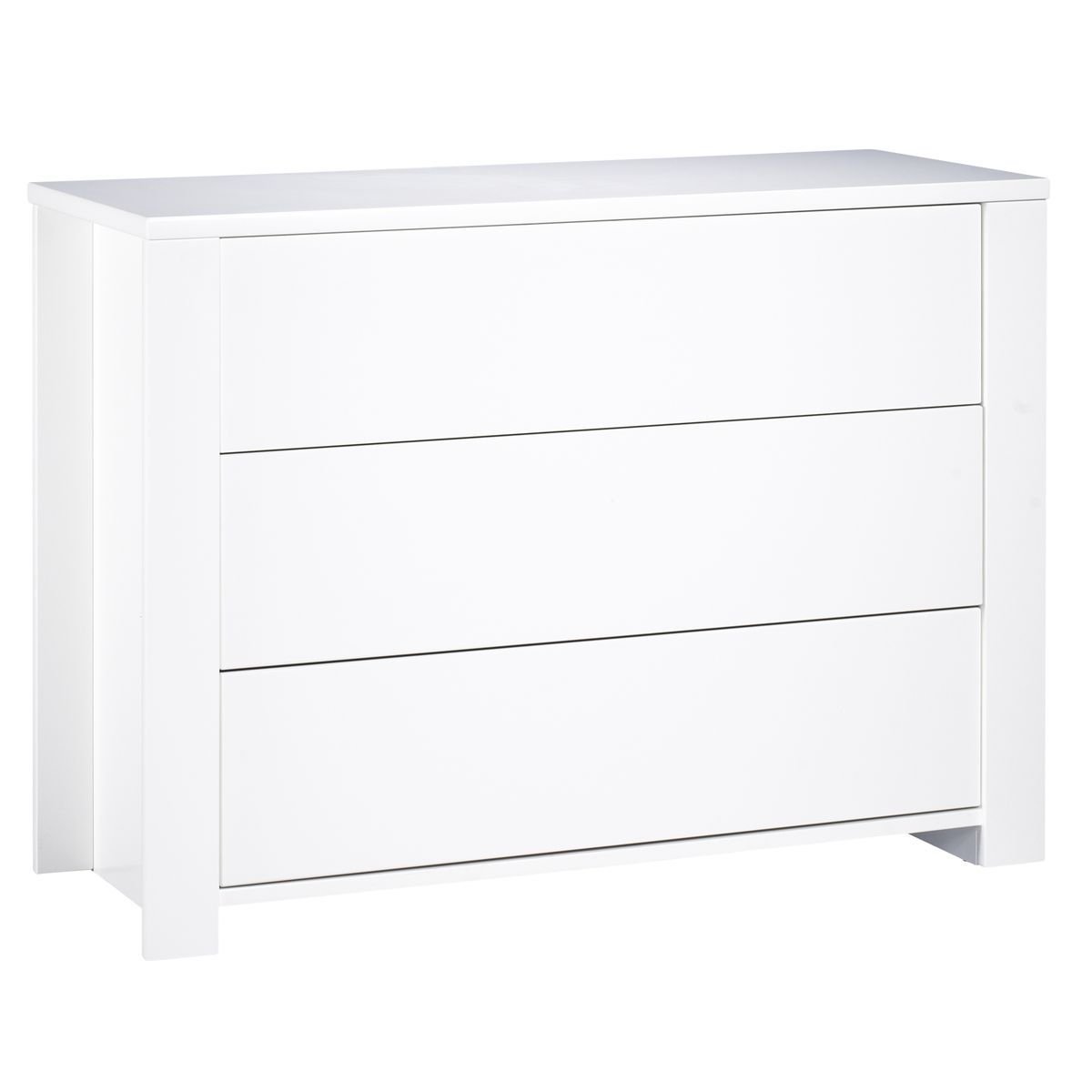 Sauthon - Commode 3 tiroirs Loft BLANC Sauthon