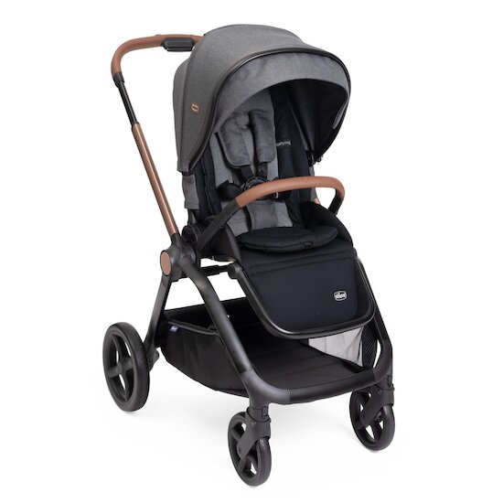 Chicco Poussette Mysa avec adaptateurs Black Satin 