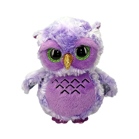 TY Peluche beanie boo's small Owlivia la chouette Bleu 