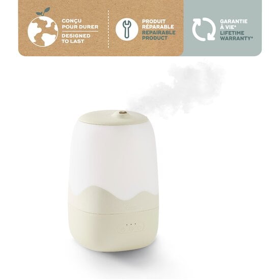 Babymoov Humidificateur wave Vert/Vert Minéral/Blanc 