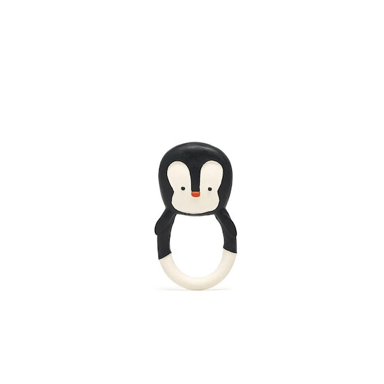 Trousselier Hochet de dentition Nui le Pingouin Noir 