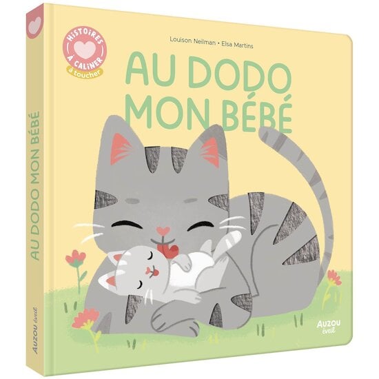 Auzou Livre Histoires à câliner au dodo mon bébé Multicolore 