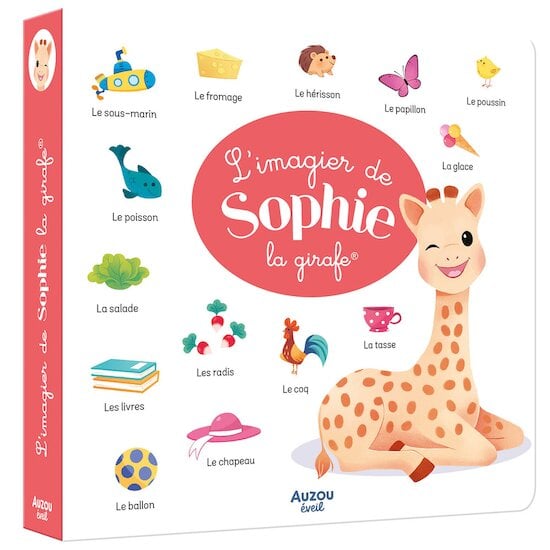 Auzou L'imagier de Sophie la Girafe Multicolore 