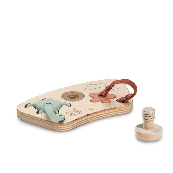 Hauck Plateau de jeux pour chaise haute Play Puzzling S White 