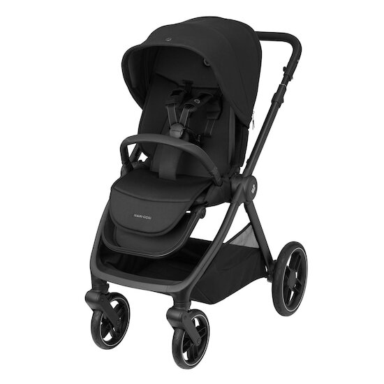 Maxi Cosi Poussette Oxford Twillic Black Dark Frame + Leather 