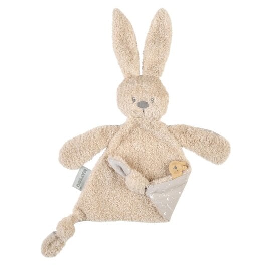 Nattou Doudou Lapidou Teddy triangle Glow Beige 