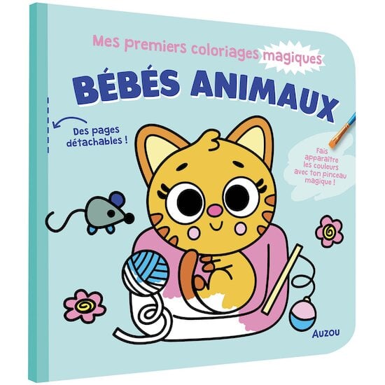 Auzou Bébés Animaux Multicolore 