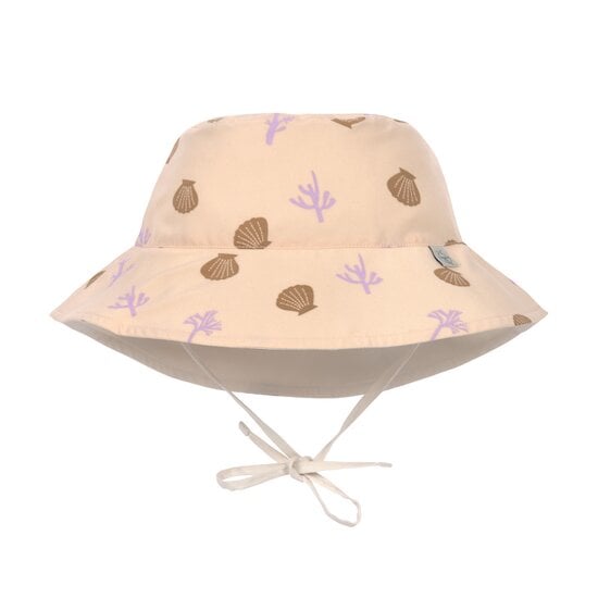 Lässig Chapeau anti-UV réversible Coraux Pêche rose 50/51