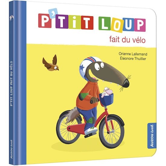 Auzou P'tit Loup fait du vélo Multicolore 