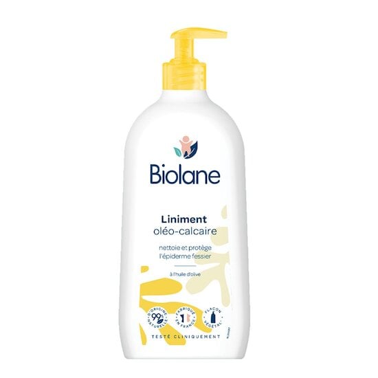 Biolane Liniment oléo-calcaire Jaune et blanc 300 ml