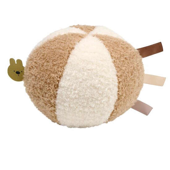 Nattou Balle d'activité Teddy Caramel 