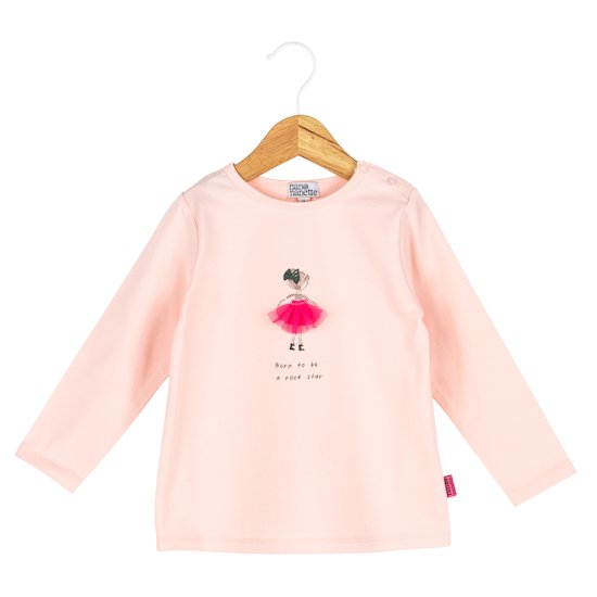 Nano et Nanette T-shirt Just Rock Rose Sweaty 36 mois