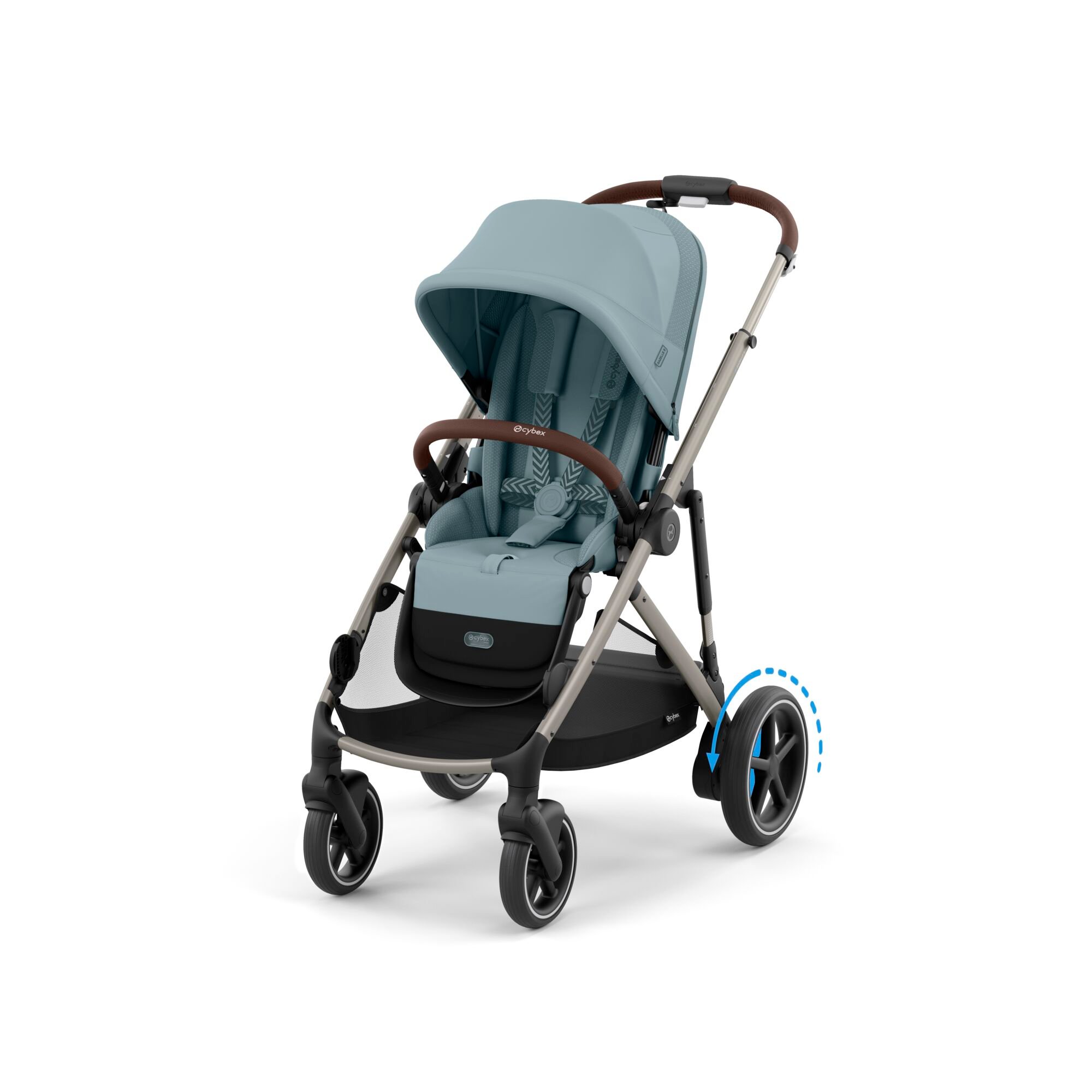 Poussette évolutive eGazelle BLEU Cybex