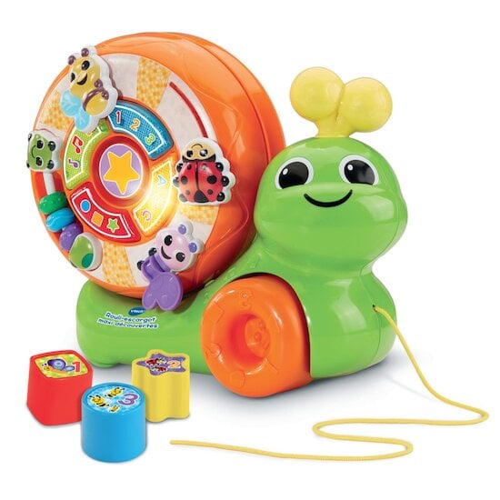 Vtech Baby Jouet Rouli-escargot maxi découvertes Multicolore 