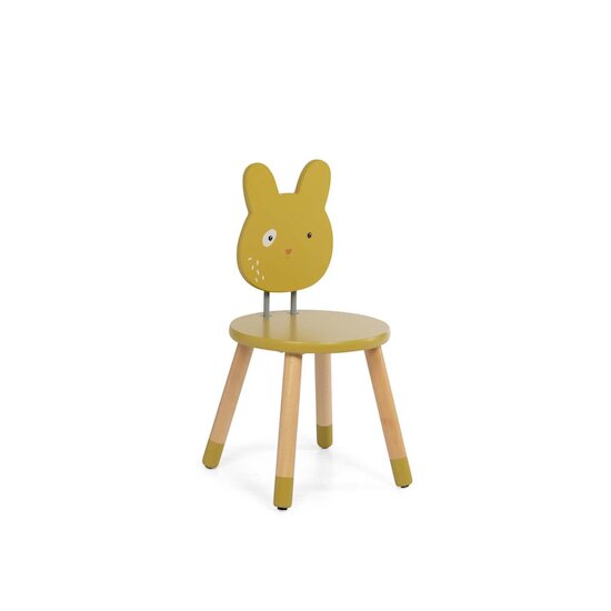 Moulin Roty Chaise  Trois petits lapins Ocre 