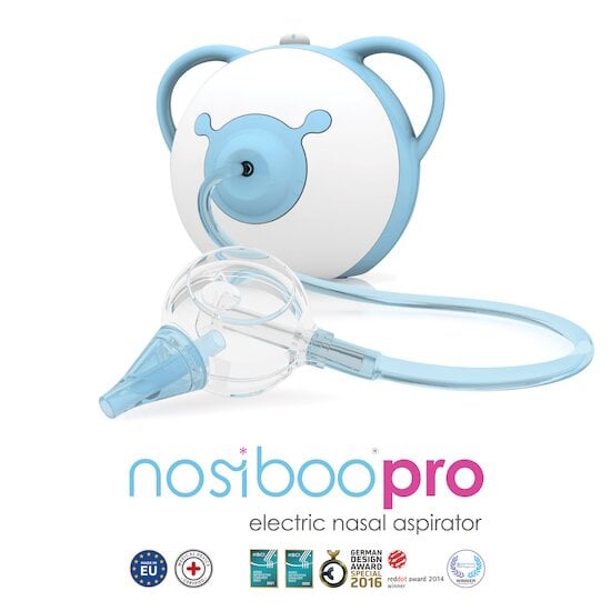 Nosiboo Mouche-bébé électrique Nosiboo Pro Bleu 