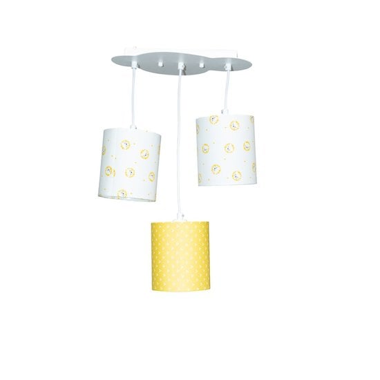 Sauthon Suspension lumineuse trio Pluche Et Pompon 