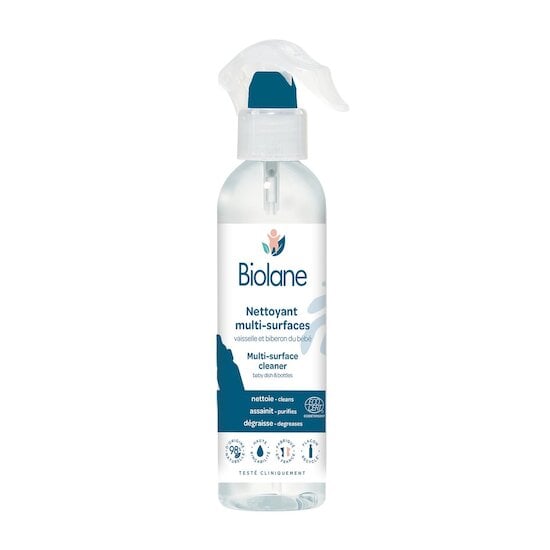 Biolane Nettoyant multi-surfaces Bleu foncé et blanc 250 ml