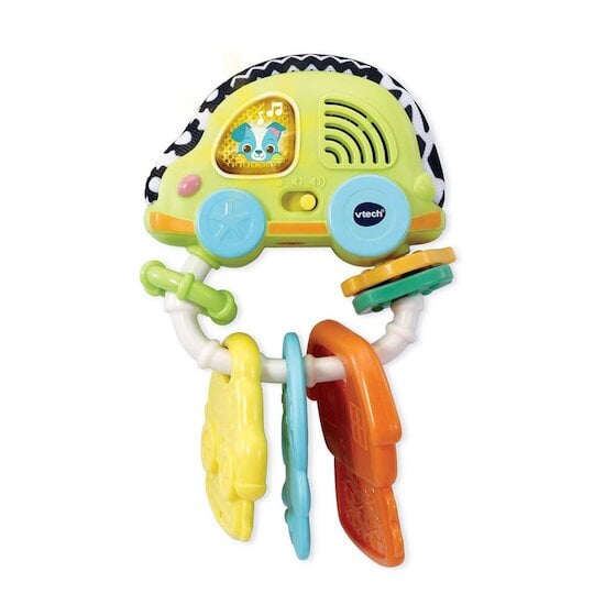 Vtech Baby Mon hochet sensoriel clés magiques bioplastique Multicolore 