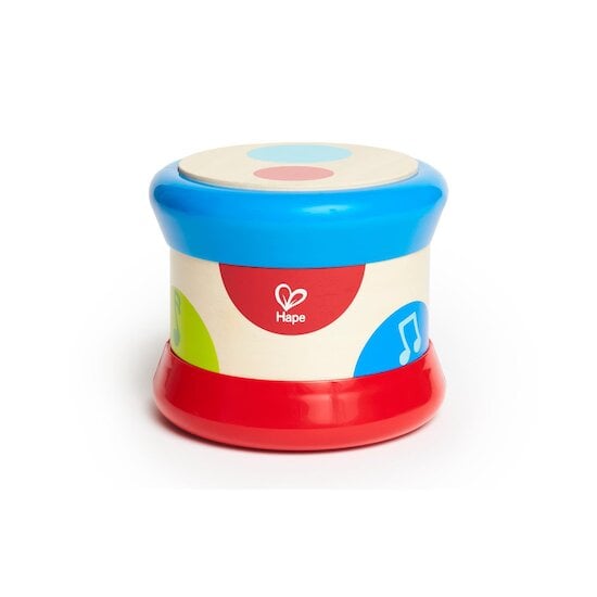 Hape Tambour de bébé Multicolore 