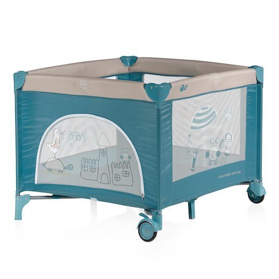 MS Innovaciones Parc nomade Square Playard Bleu 