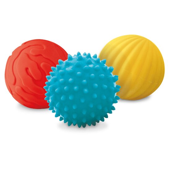 Ludi 3 balles sensorielles Multicolore 