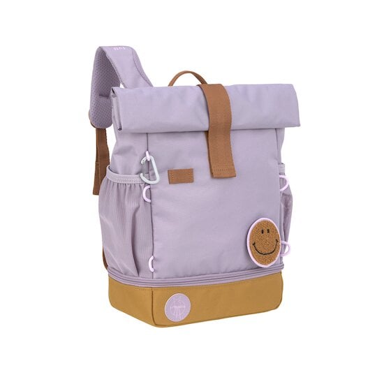 Lässig Mini sac à dos Rolltop Little Gang Mauve 