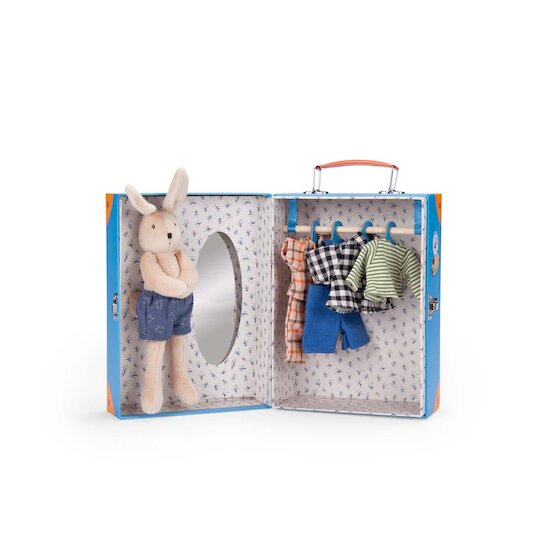 Moulin Roty Valise La petite armoire Sylvain La Grande Famille Multicolore 