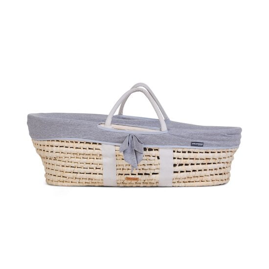 Childhome Panier Moise Soft Cornhusk Natural Grey 